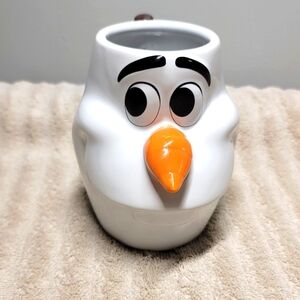 Disney 3D Ceramic Olaf Mug Frozen Snowman Cup Coffee